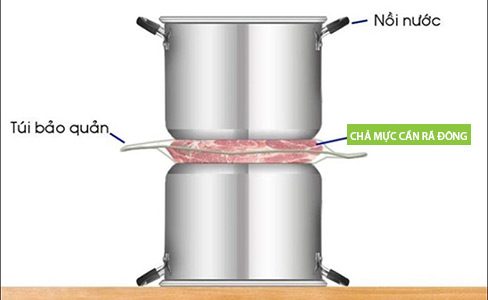 Rã đông bằng nồi