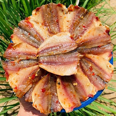 Sản xuất khô cá chỉ vàng tẩm tỏi ớt xuất khấu